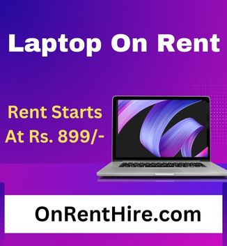  Laptop On Rent Starts Rs. 899/- Only In Mumbai
