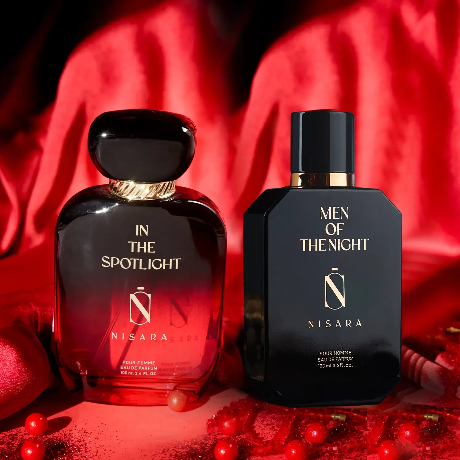  Nisara Beauty's Long Lasting Perfume Combo for Men and Women