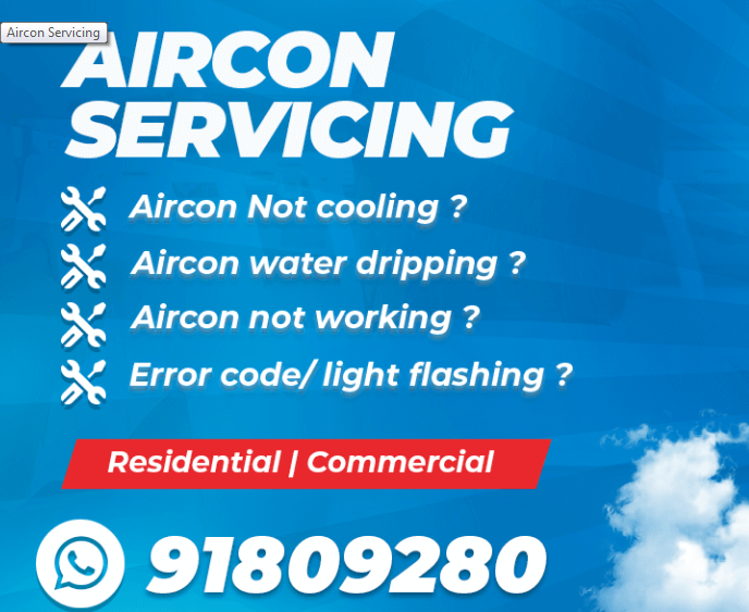  Aircon servicing
