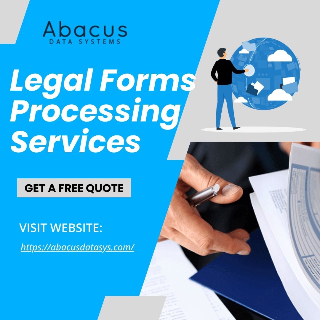  Legal Forms Processing Services by Abacus Data Systems