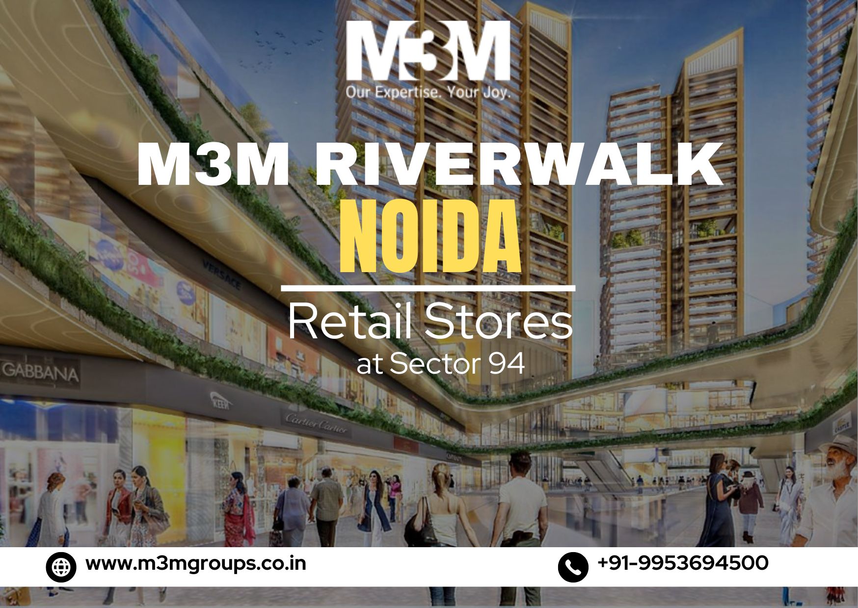  M3M Riverwalk Retail at Noida