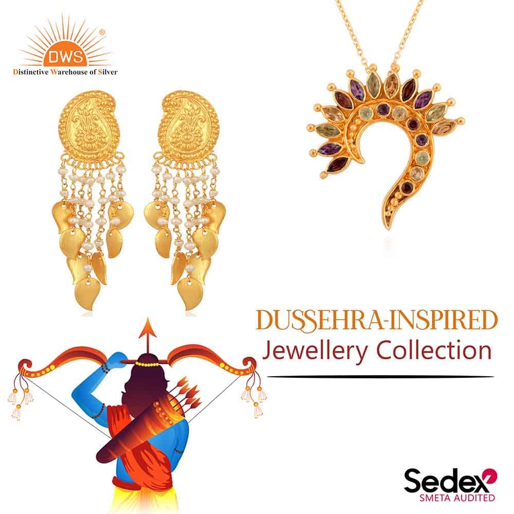  DWSJewellery: Dazzling Dussehra-Inspired Jewellery Collection!
