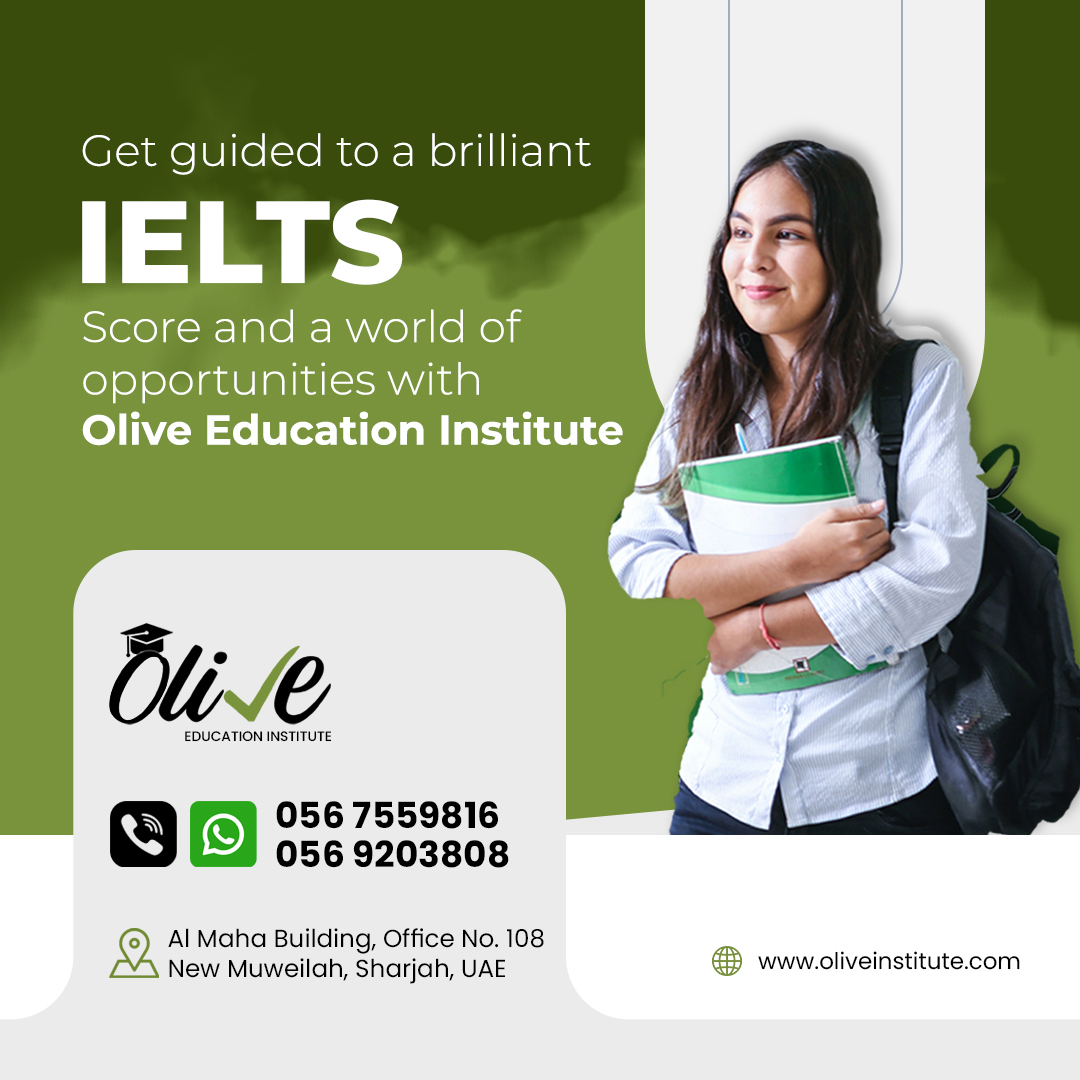  Olive Education Institute - Your Gateway to IELTS Success in Muweilah, Sharjah