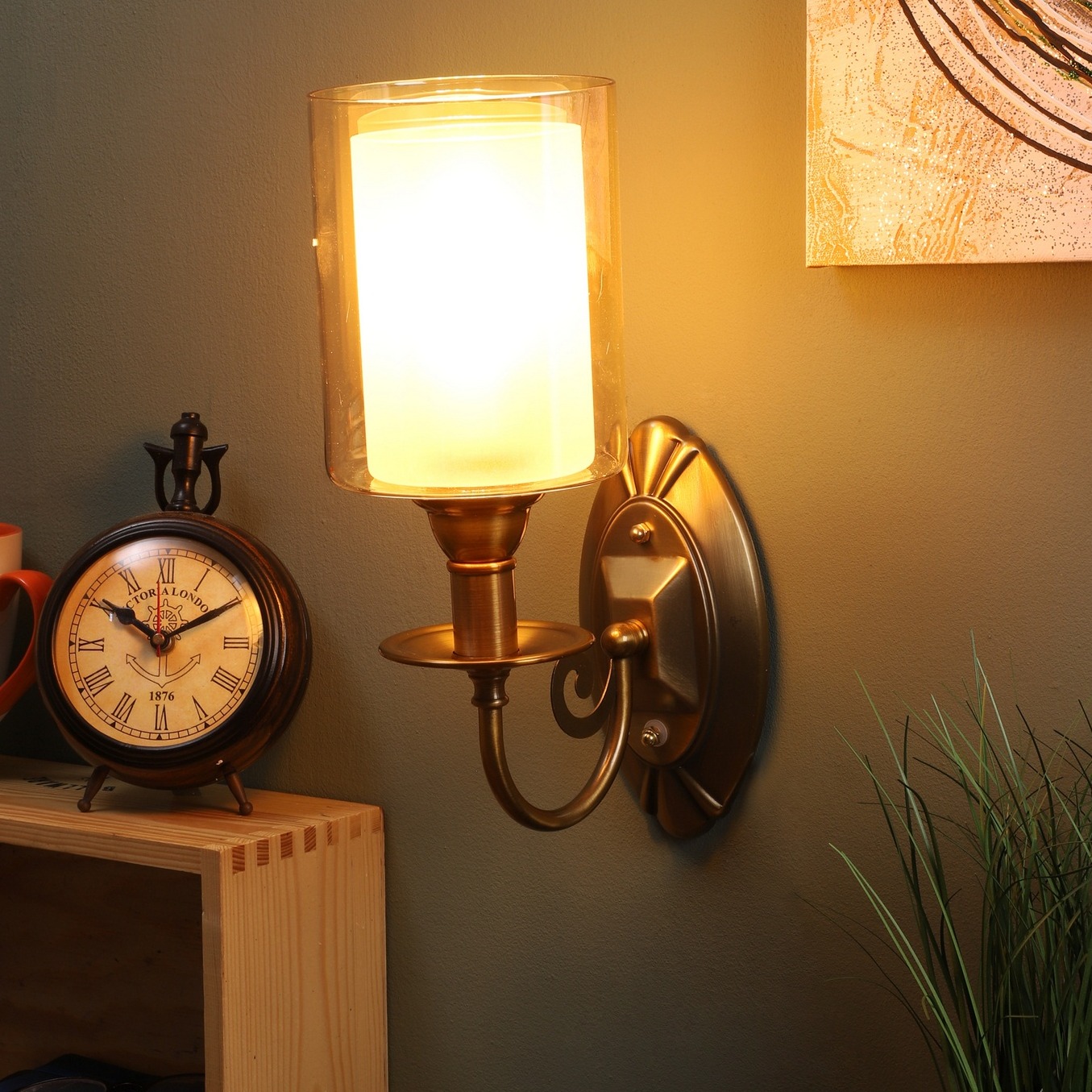  Buy a  Metal Wall Lamp Light Upto 50% off