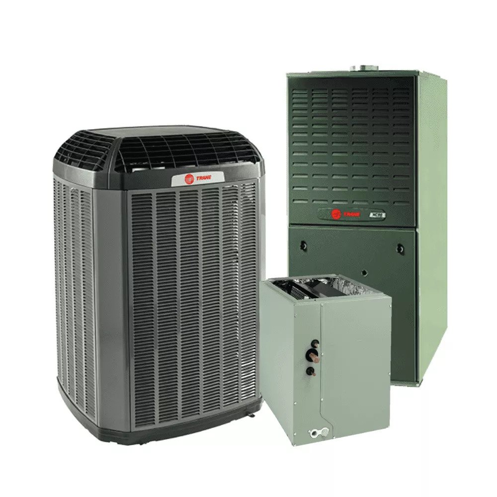  Trane 5 Ton 17 SEER2 Two-Stage Gas System