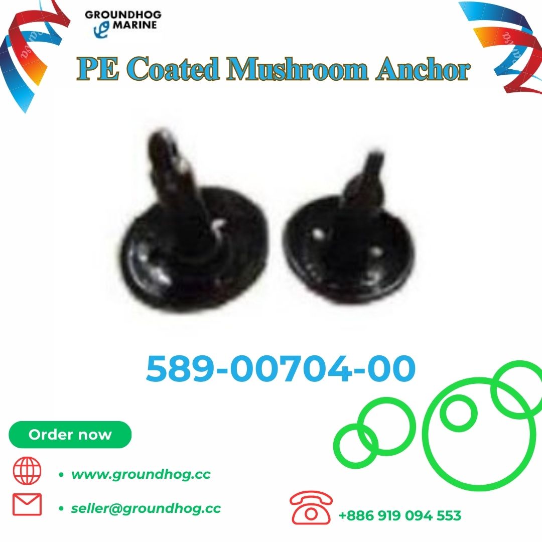  PE coated Mushroom Anchor 589-00704-00