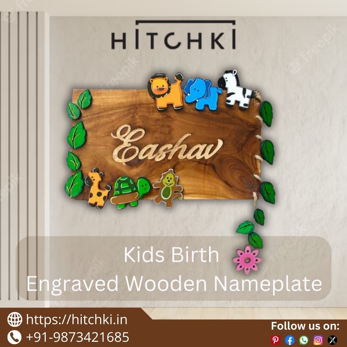  Buy Unique Kids Nameplate to Mark the Joyous Occasion of Birth
