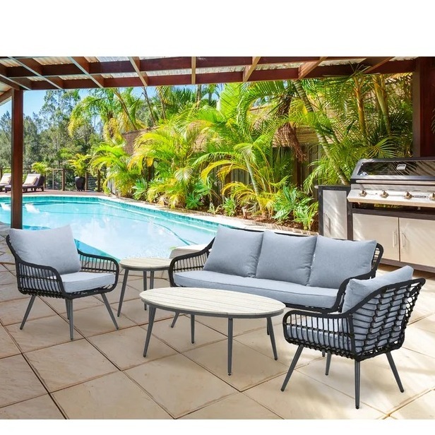  Buy Loch Outdoor Indoor Sofa Patio Furniture Set with up to 20% off