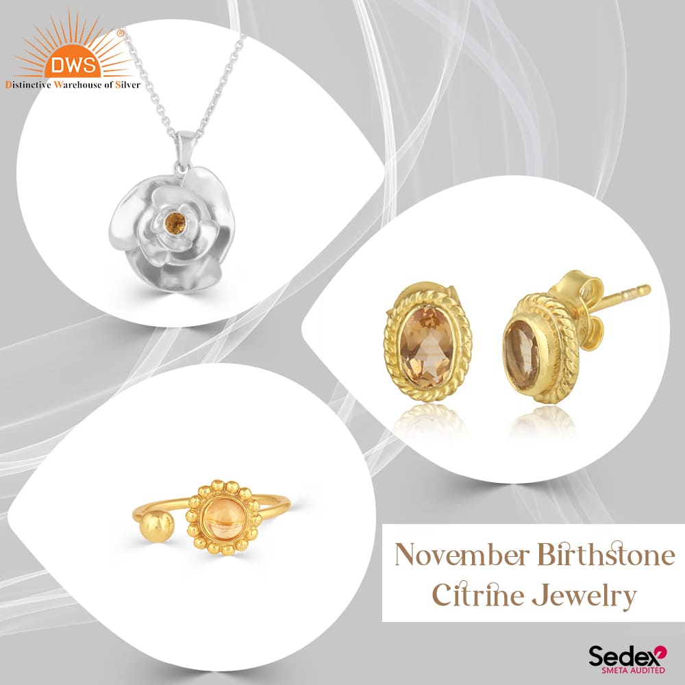  DWS JewelleryExclusive November Birthstone Citrine Jewelry Collection on Sale Now!