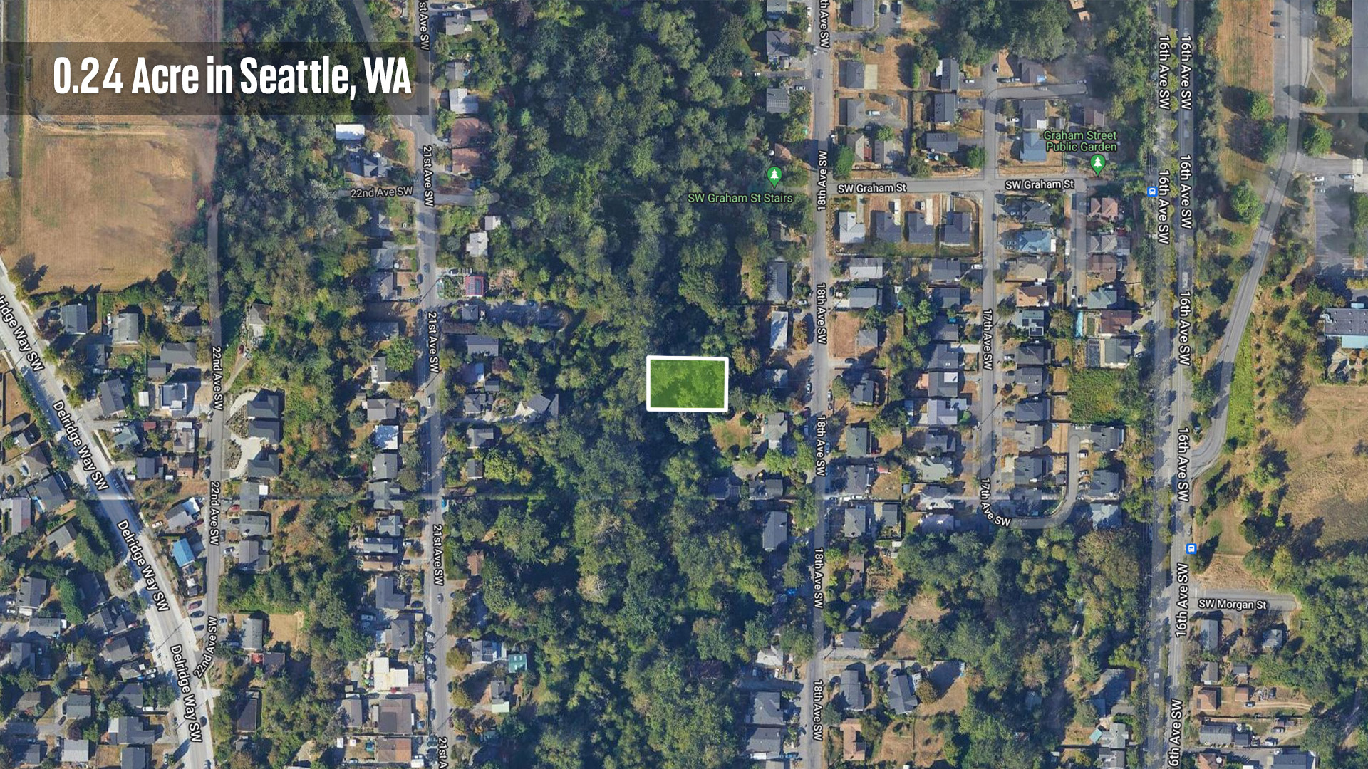  0.24 Acre Highly desirable area in Seattle, Washington
