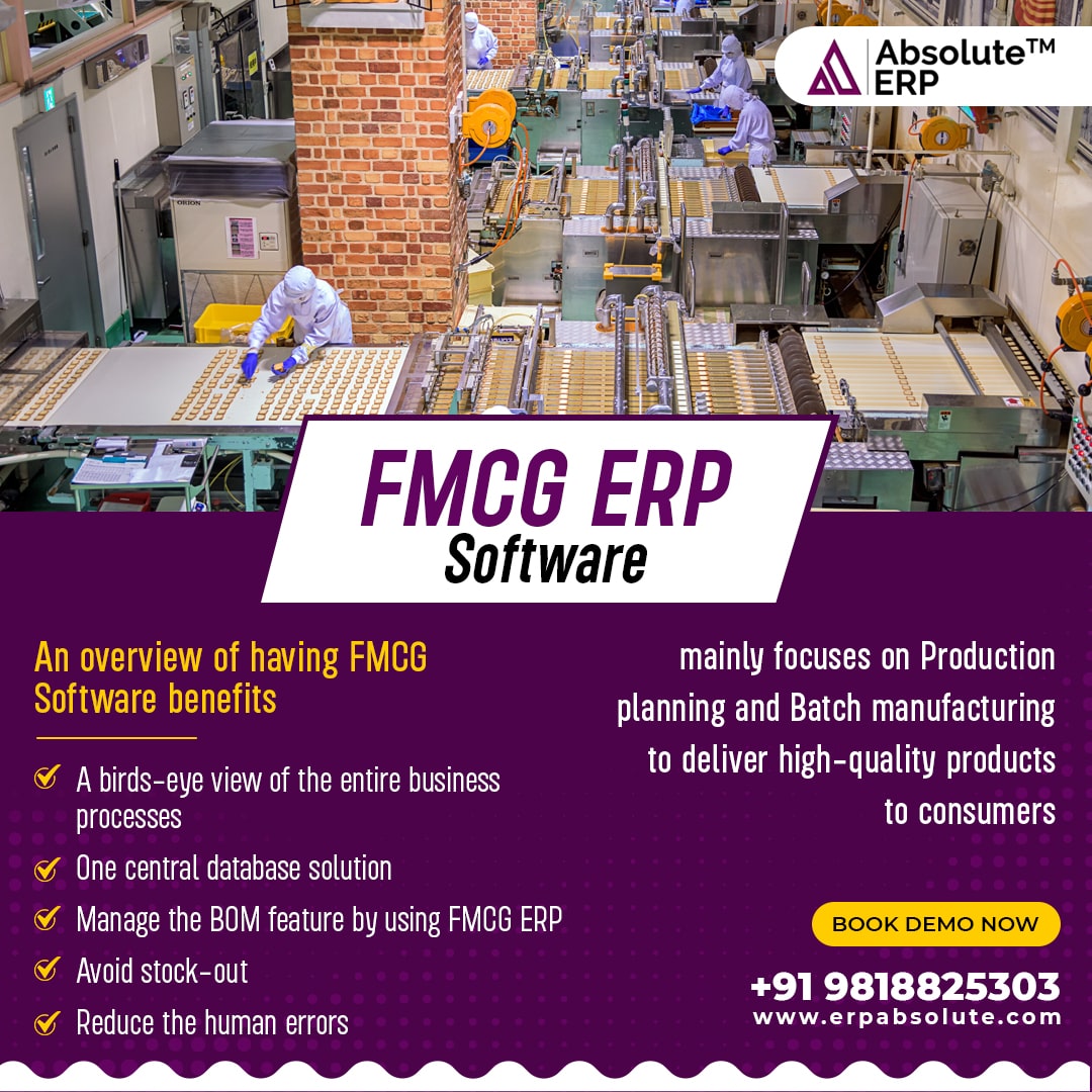  A Flawless Experience by Using ERP Software for FMCG Industry
