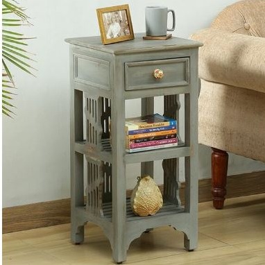  Buy Amory End Table In Rustic Grey Finish online upto 70% off at Apkainterior