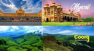  Bangalore Mysore Coorg Tour Package for 4 days by Cab || 8660740368
