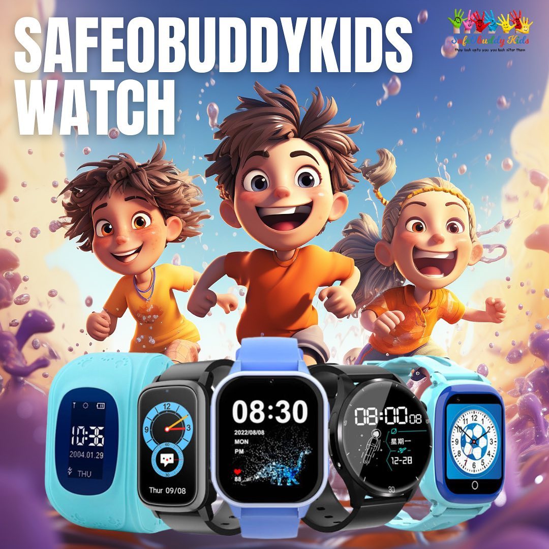  safeobuddykids gps smart watches  for kids