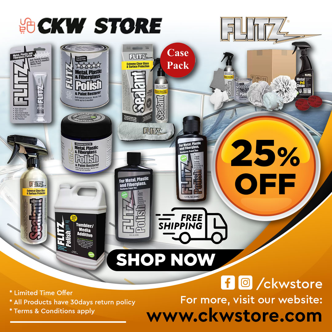 Flitz Cleaning & Polishing Products! | up to 25% OFF At CKW STORE