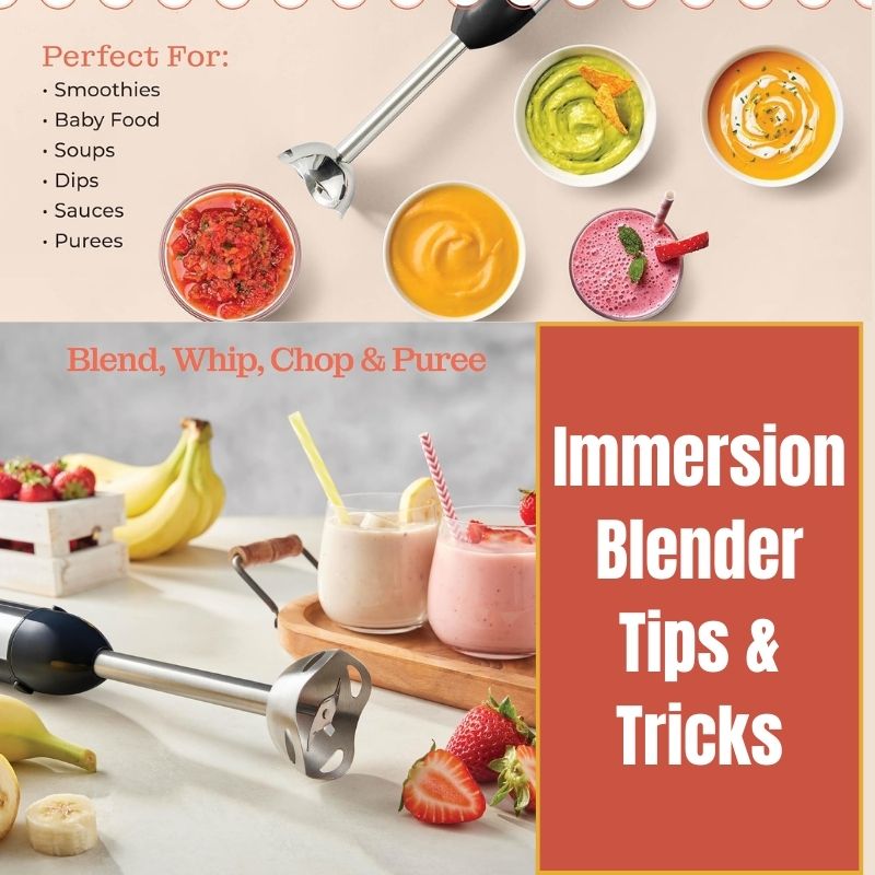  Immersion Blender Tips Tricks
