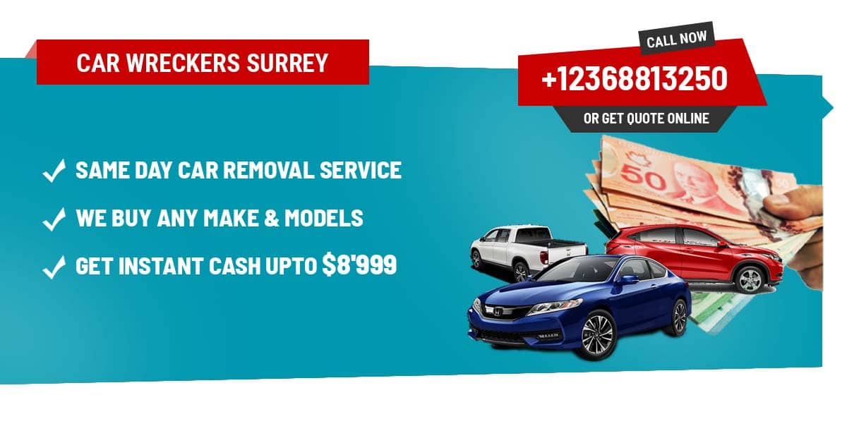  Sell Your Old Car for Cash in Surrey | Professional Wreckers