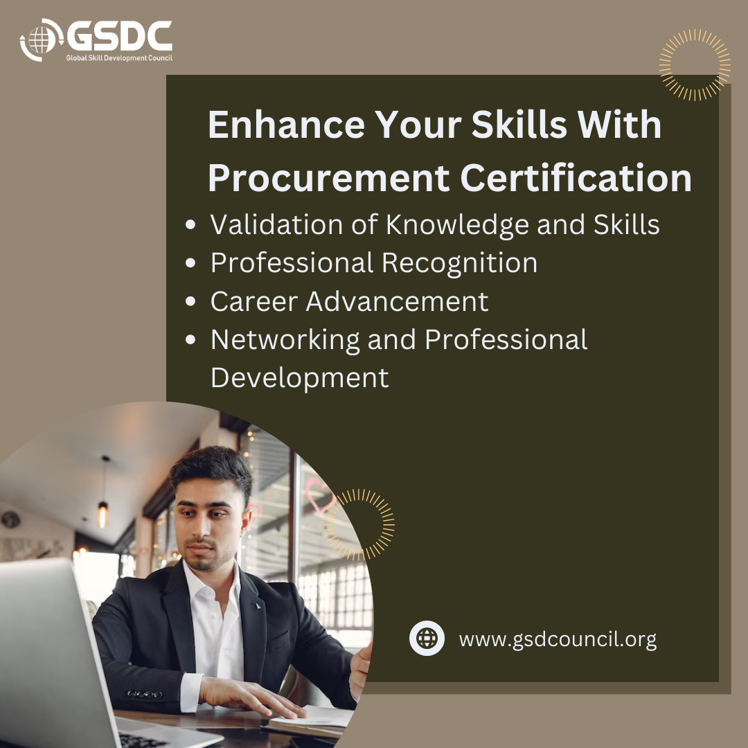  Enhance your skills With Procurement Certification