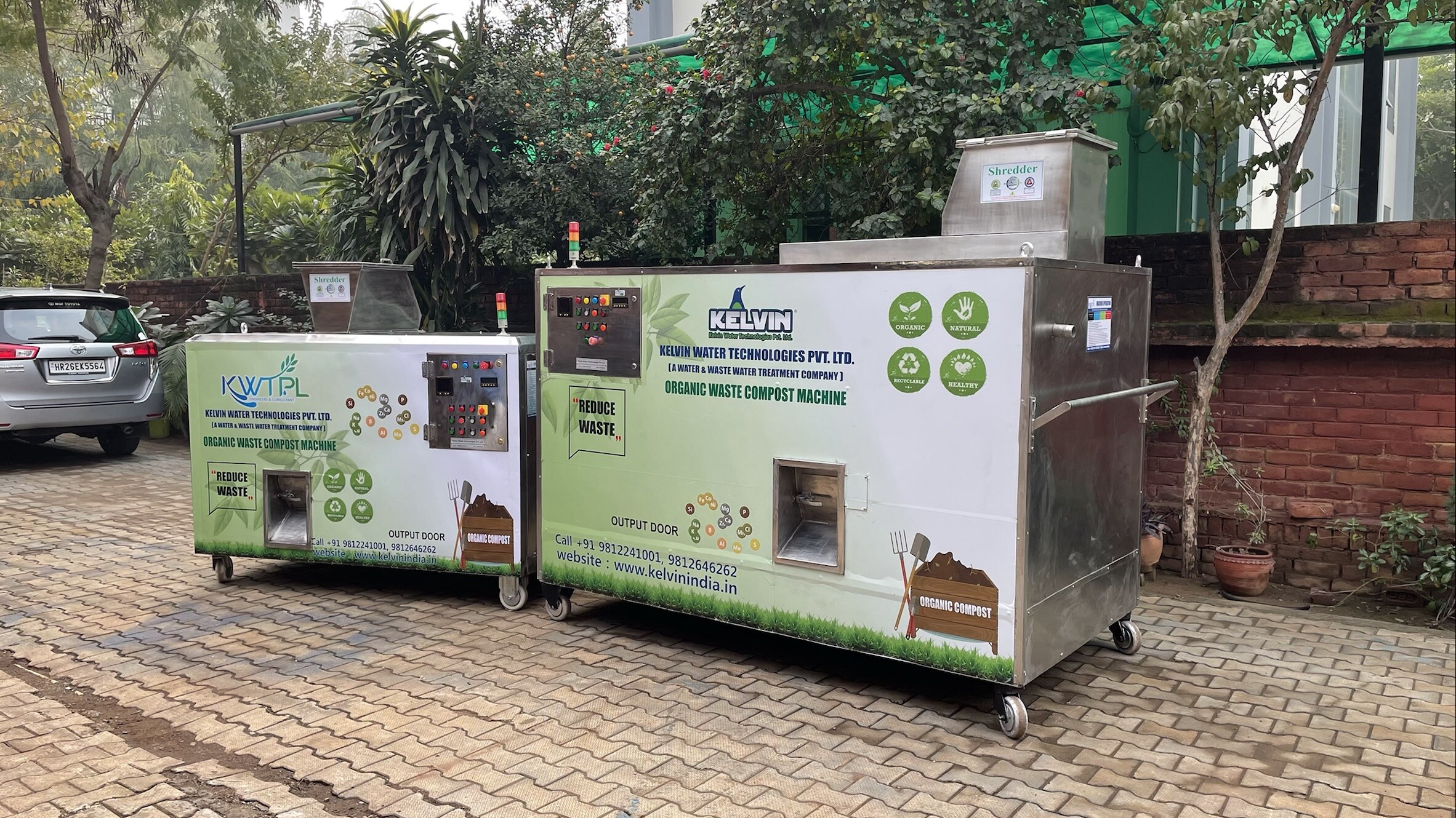  Semi Automatic Organic Waste Composter