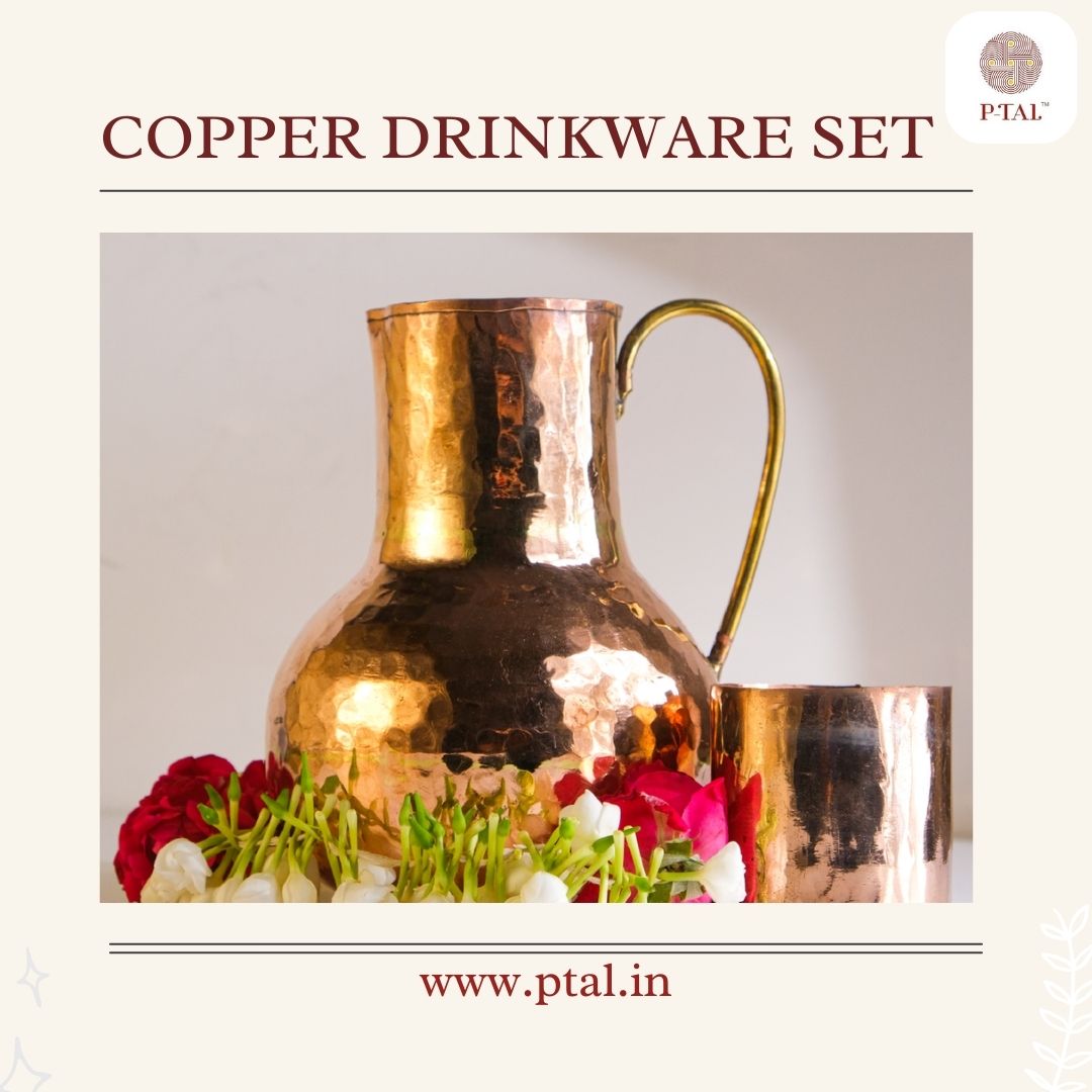  Copper Drinkware Set | P-TAL