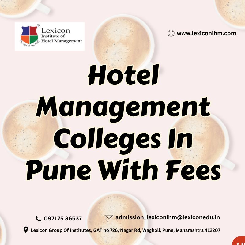  Hotel Management Colleges In Pune With Fees