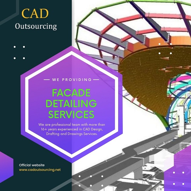  Facade Detailing Services Provider - CAD Outsourcing Company