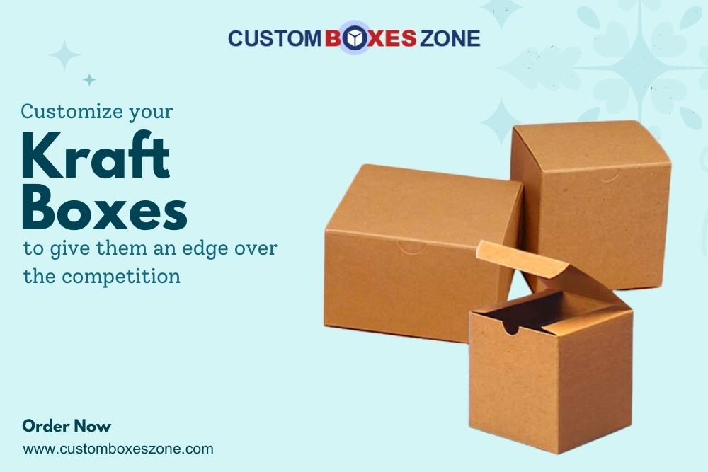  Customize your Kraft boxes to give them an edge over the competition!