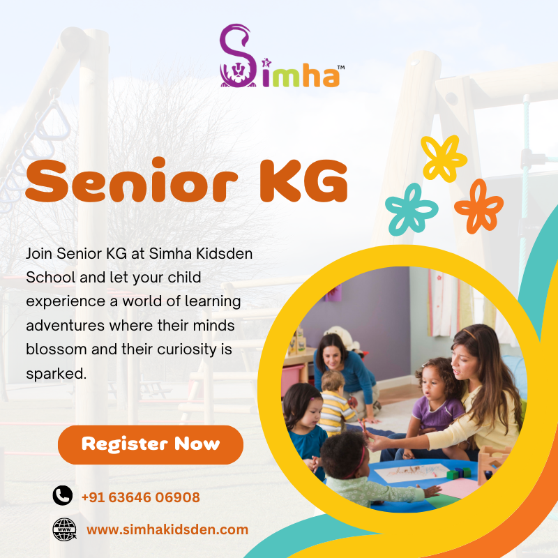  Simha Kidsden | Senior KG School in Ramamurthy Nagar