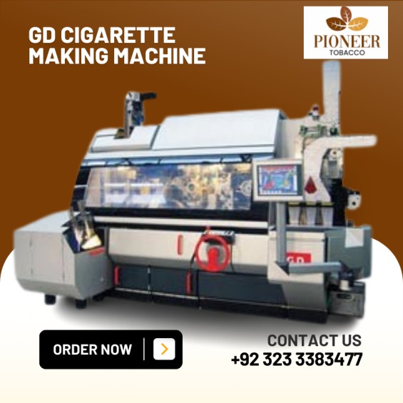  Buy GD Cigarette Making Machine at Pioneer Tobacco