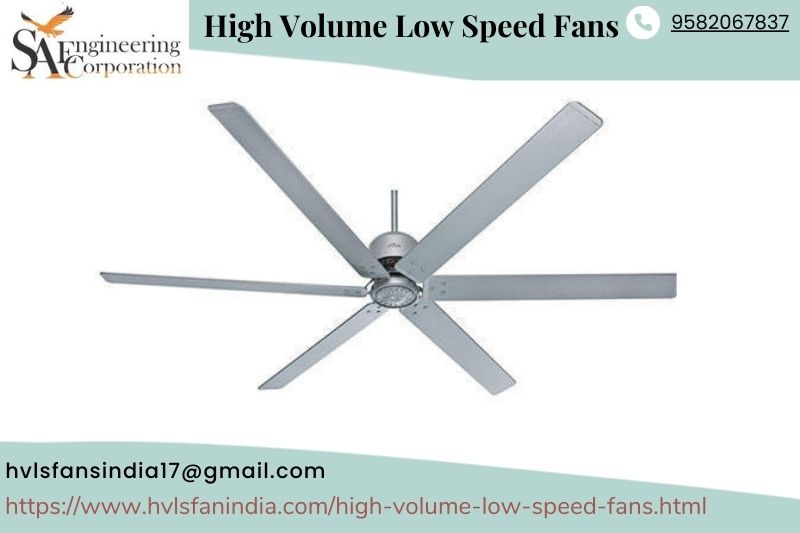  High Volume Low Speed Fans