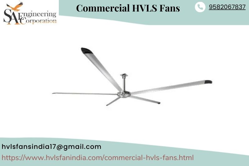  Commercial HVLS Fans