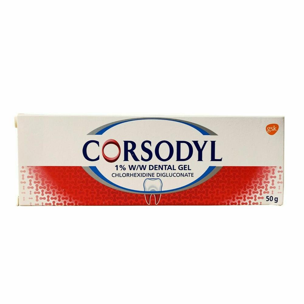  Corsodyl Dental Gel For Gingivitis 50G | Online4Pharmacy