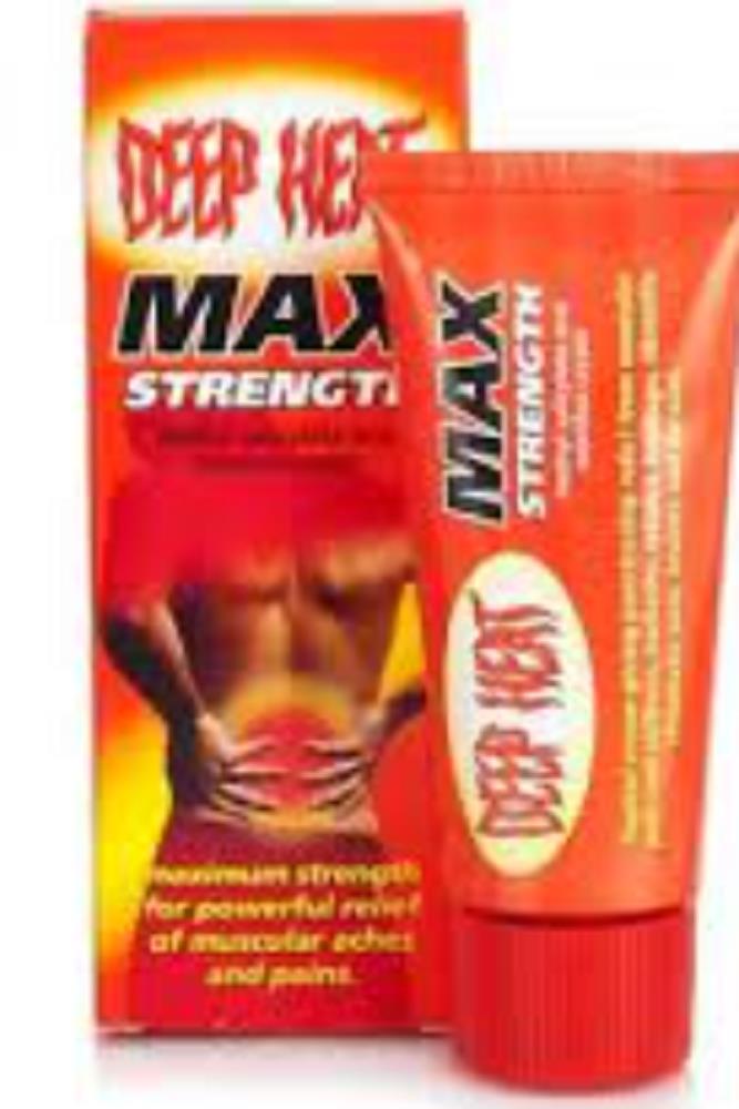  Deep Heat Max Strength Rub 35g | Pain Relief | Online4Pharmacy
