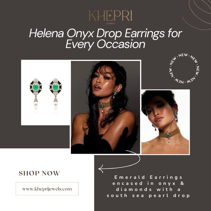  Helena Onyx Drop Earrings for Every Occasion