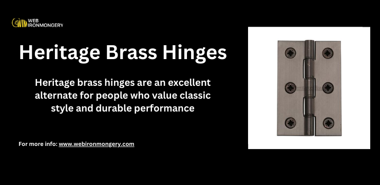  Heritage Brass Hinges