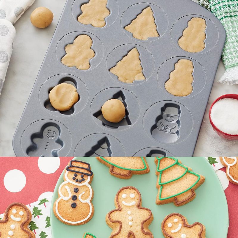 Wilton Non-Stick Christmas Cookie Shapes Pan
