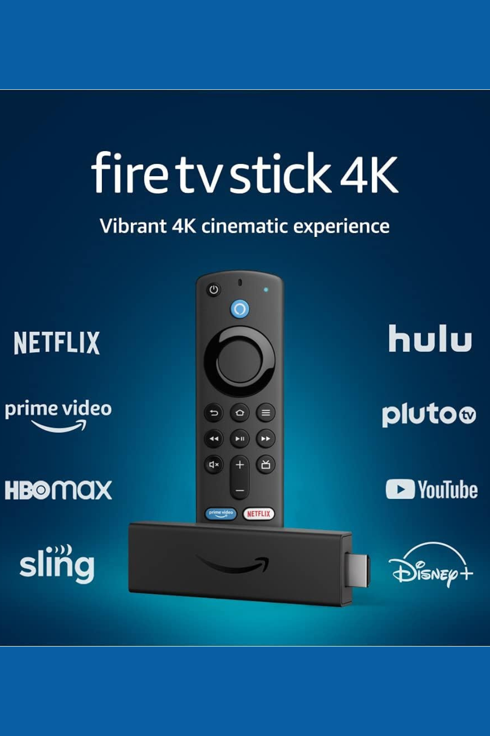  Amazon Fire TV Stick 4K, brilliant 4K streaming quality