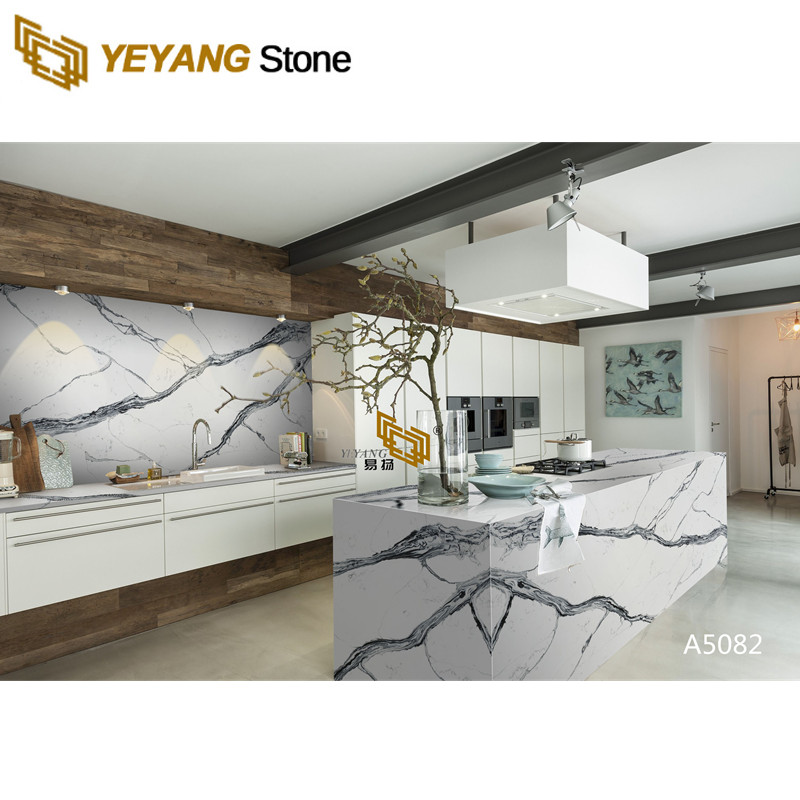  Engineered Quartz Stone for Kitchen Worktop Countertop Bulk Sales A5082